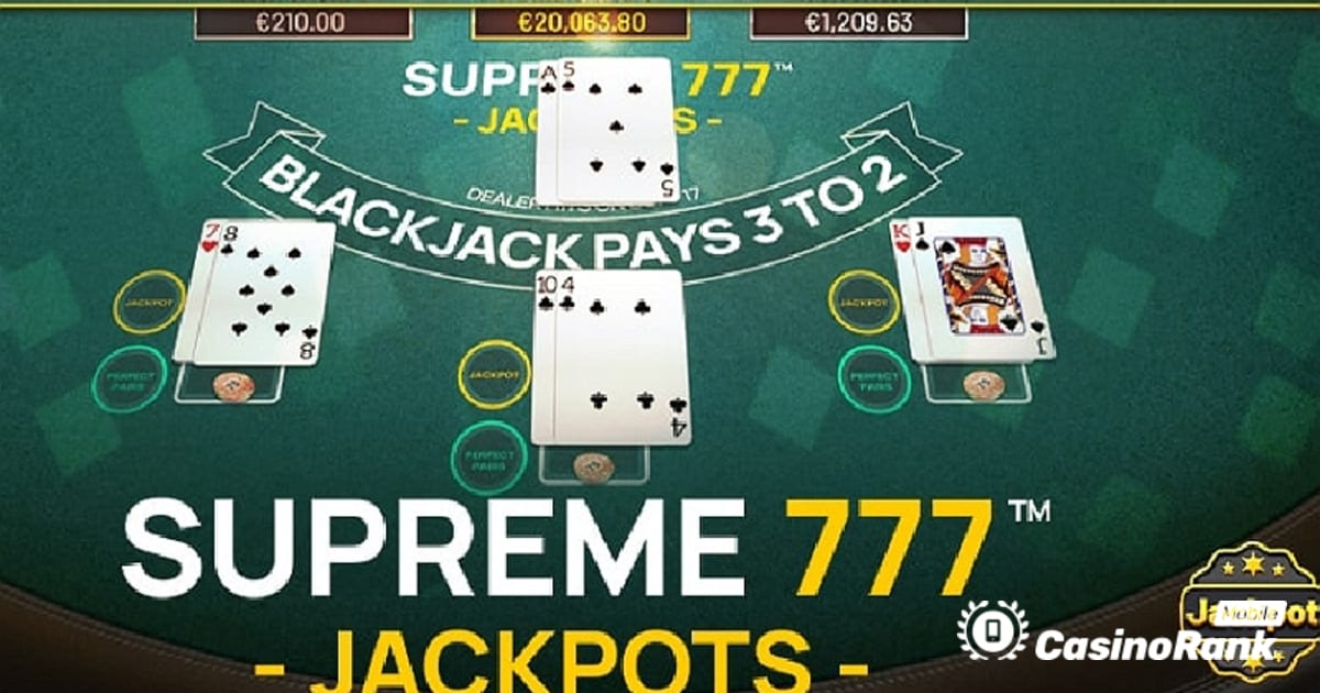Betsoft Gaming aumenta sua seleção de jogos de mesa com o Supreme 777 Jackpots