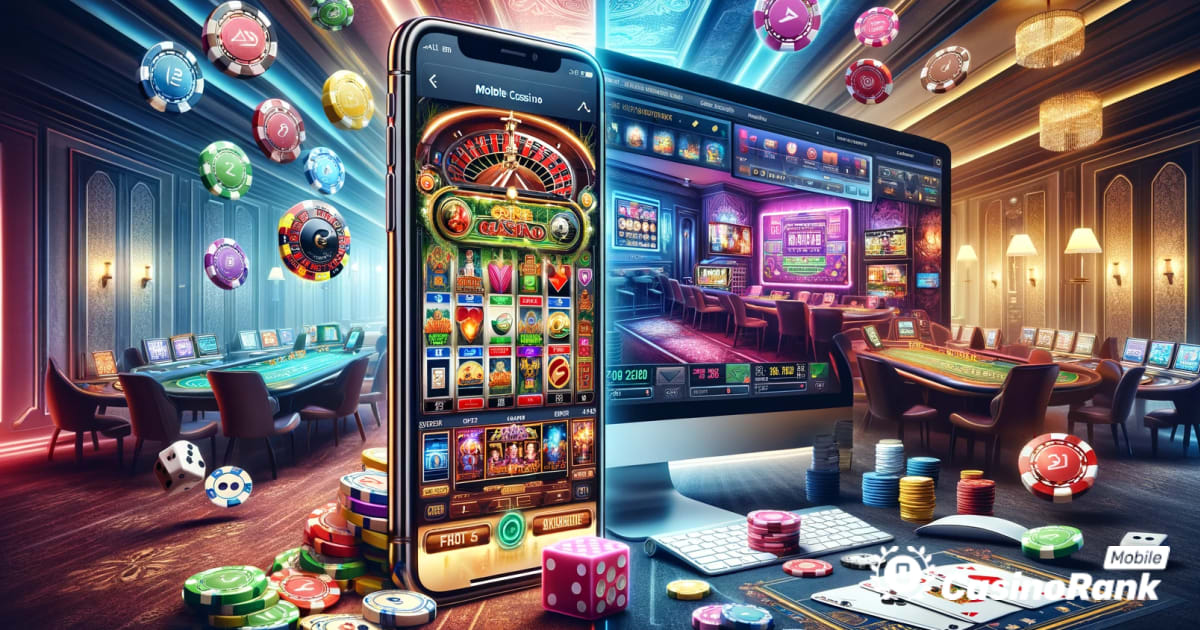 Casinos Móveis vs Casinos Online: Uma Comparação Detalhada