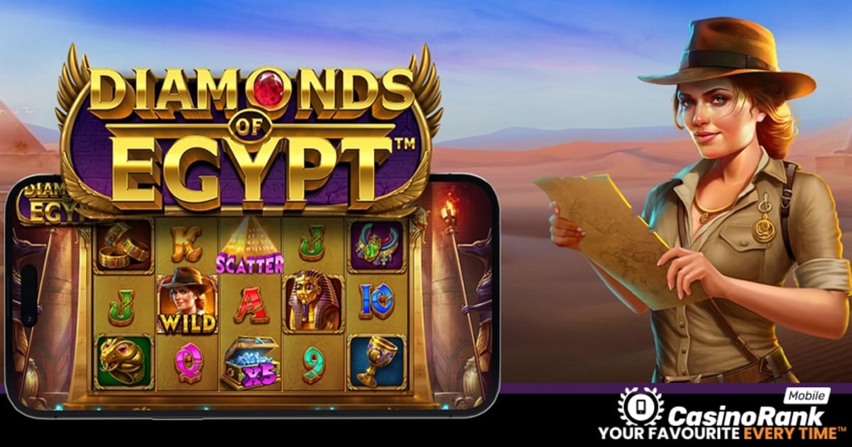 Pragmatic Play lança caça-níqueis Diamonds of Egypt com 4 jackpots empolgantes